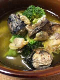 鯖缶アヒージョ-レシピのメイン写真
