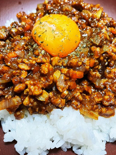 鶏ひき肉でキーマカレー-レシピのメイン写真