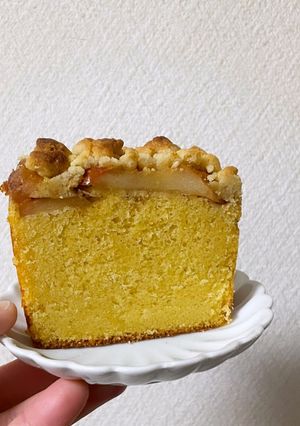 りんごのクランブルケーキ-レシピのメイン写真