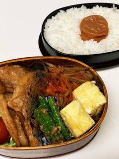 豚の生姜焼き弁当 〜高校生男子弁当〜-レシピのメイン写真