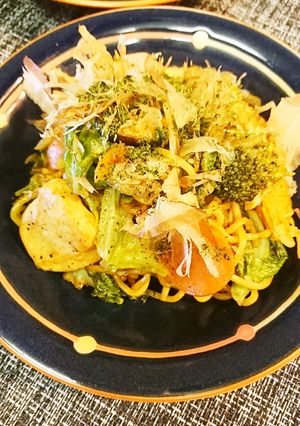鶏プルッ焼きの南蛮漬de焼きそば-レシピのメイン写真