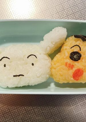 キャラ弁♪しろ クレヨンしんちゃん-レシピのメイン写真