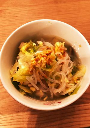 【ロカボ】中華風スープ-レシピのメイン写真
