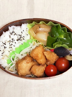 自分弁当・4月23日-レシピのメイン写真