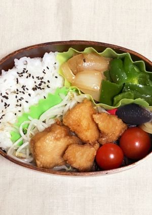 自分弁当・4月23日-レシピのメイン写真