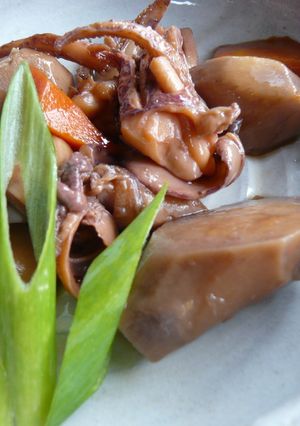 いかと里芋の煮物-レシピのメイン写真