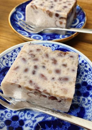 小豆牛乳寒天-レシピのメイン写真