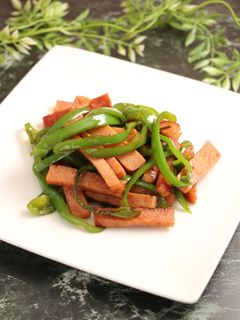 簡単!スパムの青椒肉絲-レシピのメイン写真