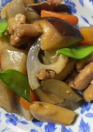 おふくろの味、家庭の味、筑前煮-レシピのメイン写真