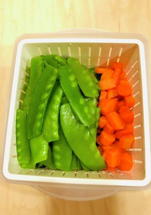 絹さや・エンドウ豆の茹で方◎鮮やかな緑色-レシピのメイン写真