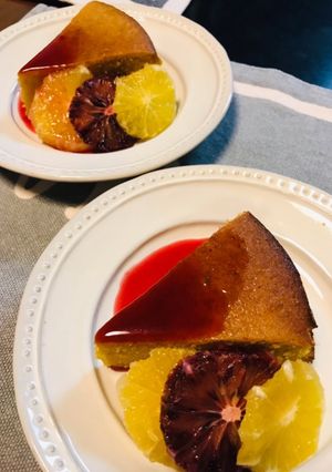 ブラッドオレンジポレンタケーキ-レシピのメイン写真