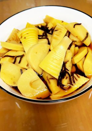 簡単!竹の子の塩昆布煮 ~お弁当にも-レシピのメイン写真