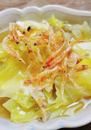 【和風】アサリとキャベツの豆腐あんかけ-レシピのメイン写真