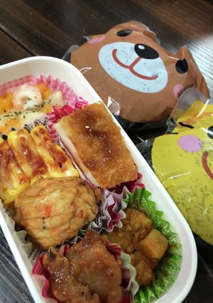 4月19日お弁当記録-レシピのメイン写真