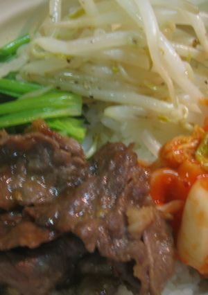 焼肉のタレで簡単★ビビンバ丼-レシピのメイン写真