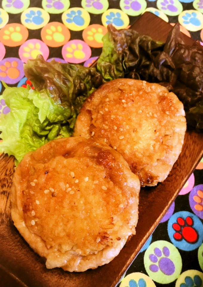 完全欲望型▶逆おにぎり◀豚肉しょうが焼き-レシピのメイン写真