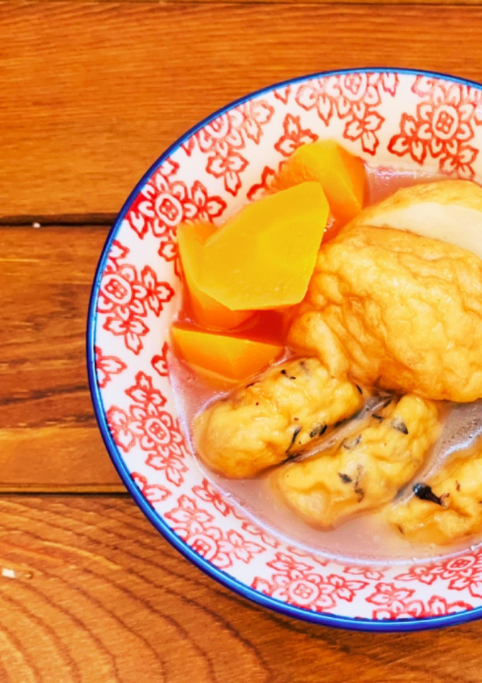 魚河岸揚げとがんもどきの煮物♡-レシピのメイン写真