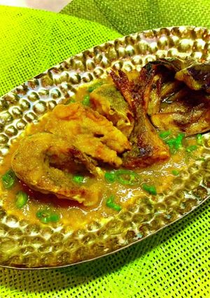 No2828鯵の竜田揚げカレー南蛮風-レシピのメイン写真
