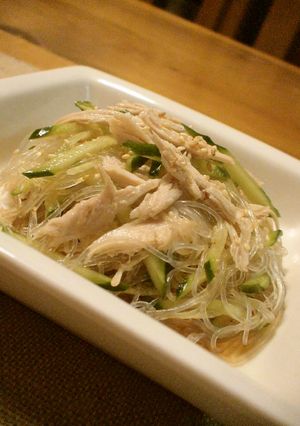 ＊簡単＊鶏ムネ肉の春雨サラダ＊-レシピのメイン写真