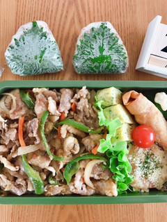 青椒肉絲のっけ弁当 21/4.23-レシピのメイン写真