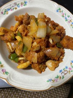 唐揚げの残りで作る時短・簡単酢豚風〜-レシピのメイン写真