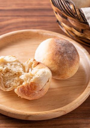 砂糖不使用！トースターで焼く基本の丸パン-レシピのメイン写真