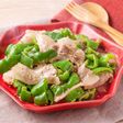 豚しゃぶしゃぶ肉とピーマンのみそ炒め