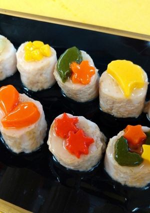 春夏秋冬　ふっくら海鮮湯葉しゅうまい-レシピのメイン写真