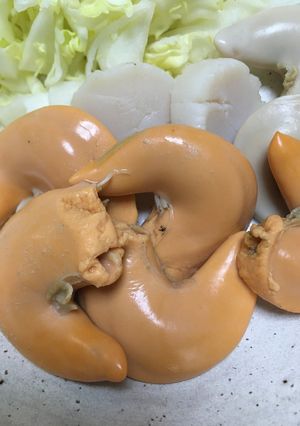 帆立のたまごとしらこのポン酢-レシピのメイン写真