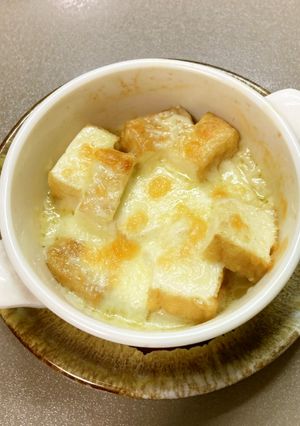 絹厚揚げのチーズ焼き-レシピのメイン写真