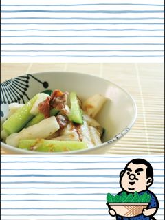 きゅうりと長芋の梅おかか和え-レシピのメイン写真