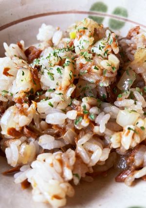 はごろも煮でバターご飯　（幼児にも）-レシピのメイン写真