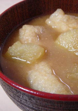 さつまいものお味噌汁♪-レシピのメイン写真