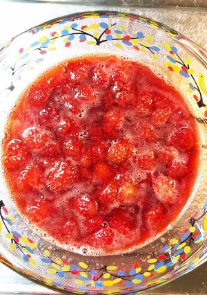 レンジで簡単！蜂蜜と苺のコンポートもどき-レシピのメイン写真