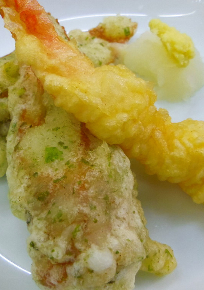 【病院】えび天とちくわの磯部揚げ【給食】-レシピのメイン写真