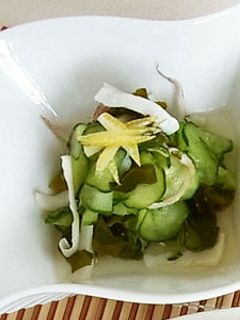 剣先いかと夏みかんの酢の物-レシピのメイン写真