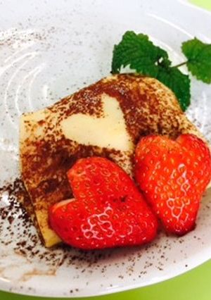 豆腐クリームクレープ-レシピのメイン写真