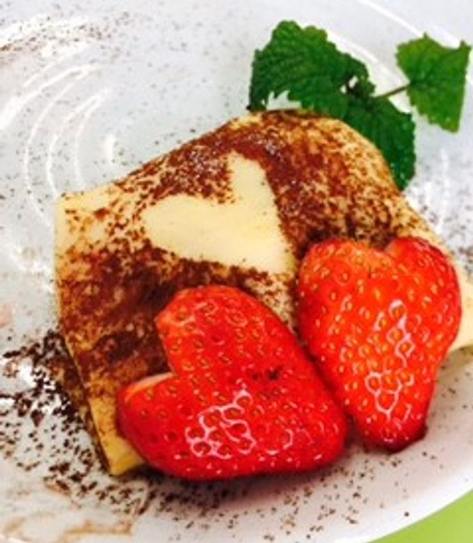 豆腐クリームクレープ-レシピのメイン写真