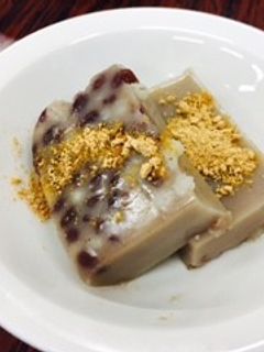 豆乳とあずきの寒天-レシピのメイン写真