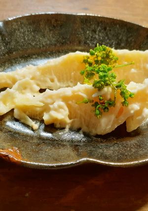 筍の粕漬け・焼き粕漬け筍木の芽ソース-レシピのメイン写真