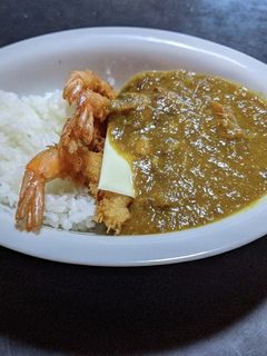 エビフライチーズカレーライス-レシピのメイン写真