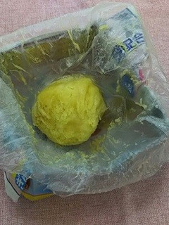 パッククッキングでコーン入り蒸しパン-レシピのメイン写真