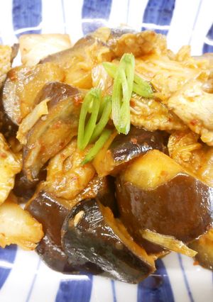 なすといわしのキムチ炒め♪めっけ-レシピのメイン写真