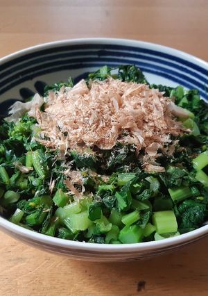 かぶの葉(大根の葉)のシンプル常備菜-レシピのメイン写真