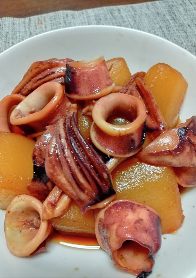 いかと大根の煮物-レシピのメイン写真