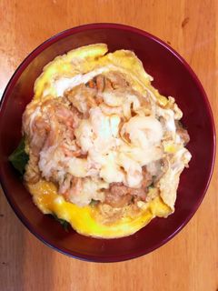 つゆだくかき揚げ卵丼-レシピのメイン写真