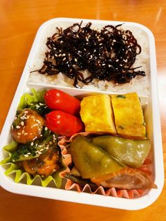 肉団子の和風あんかけ弁当-レシピのメイン写真