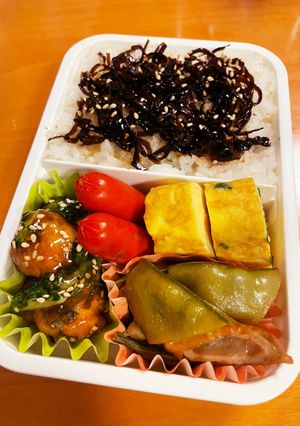 肉団子の和風あんかけ弁当-レシピのメイン写真
