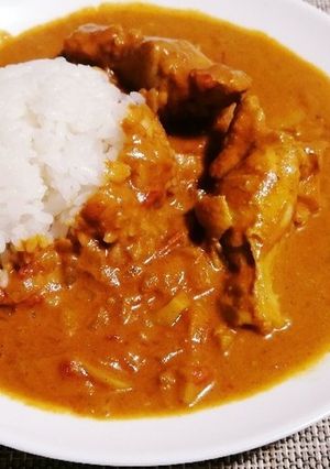 ココナツチキンカレー-レシピのメイン写真