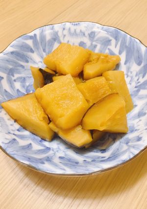 母のかぼちゃの煮付け-レシピのメイン写真